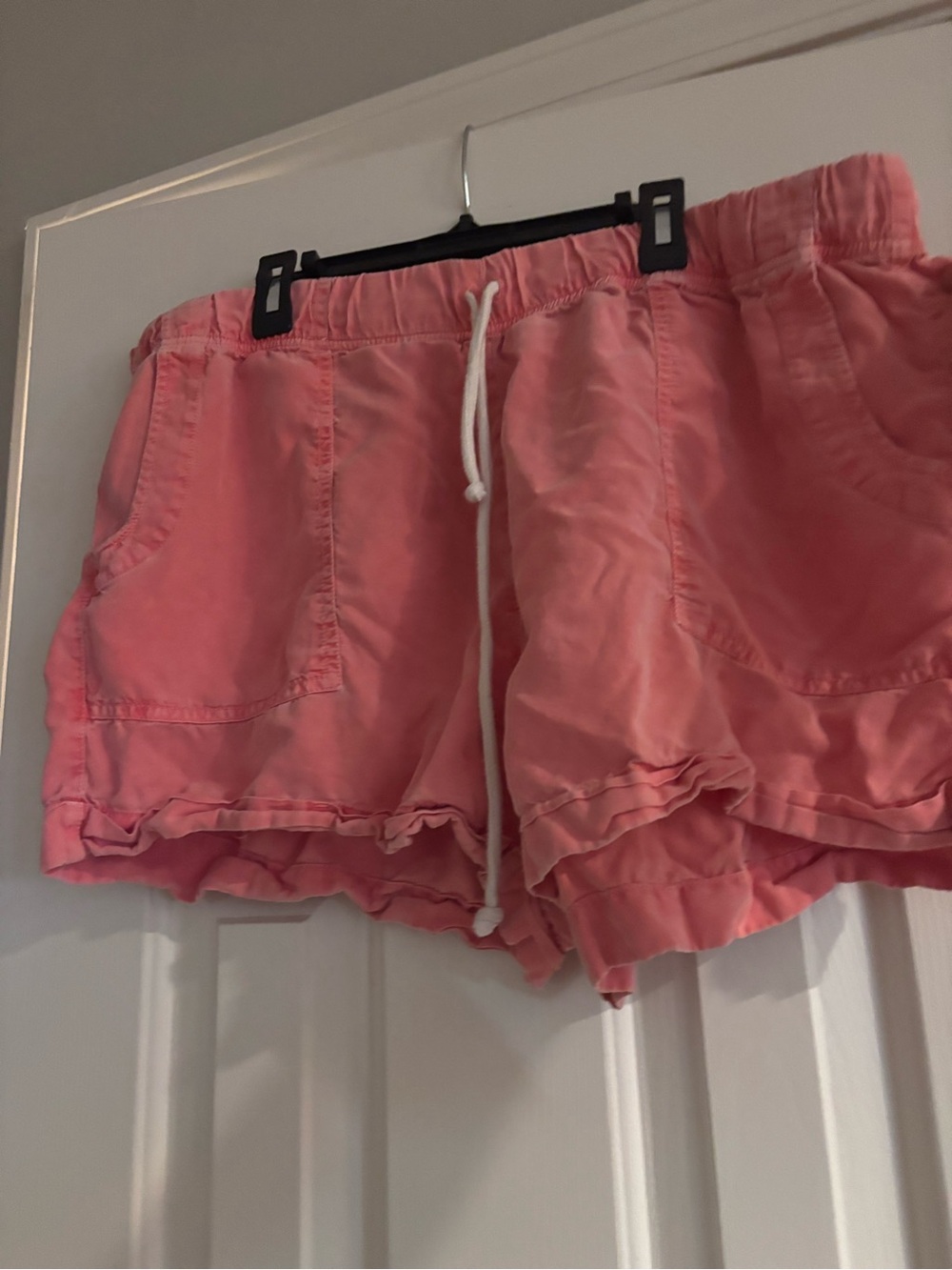 aerie Salmon Pink Drawstring Shorts